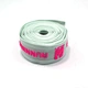 Modern and functional, this woven elastic band featuring a "mesh" design and a unique silicone logo combines innovative style with practicality, perfect for sportswear and casual attire.